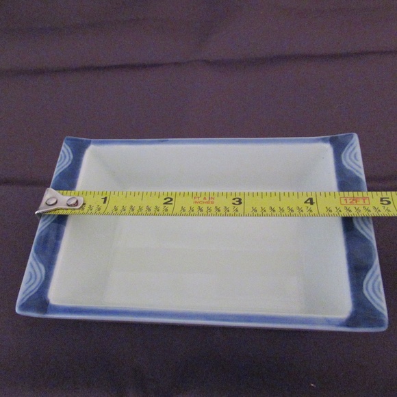 Vintage Japanese rectangular bowl - Picture 7 of 9